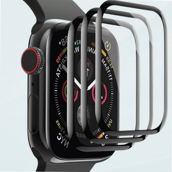 [3 Pack] Apple Watch Screen Protector 42mm Series 1/2/3, Series 3 Screen Protector, Full Coverage Scratch Resistant Waterproof Screen Film Compatible Apple iWatch 42mm