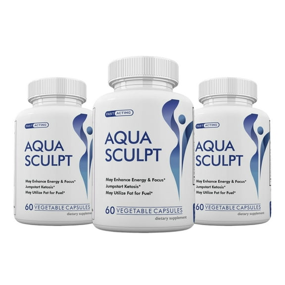 (3 Pack) Aqua Capsules Advanced Formula, Aqua Pills, 180 Count