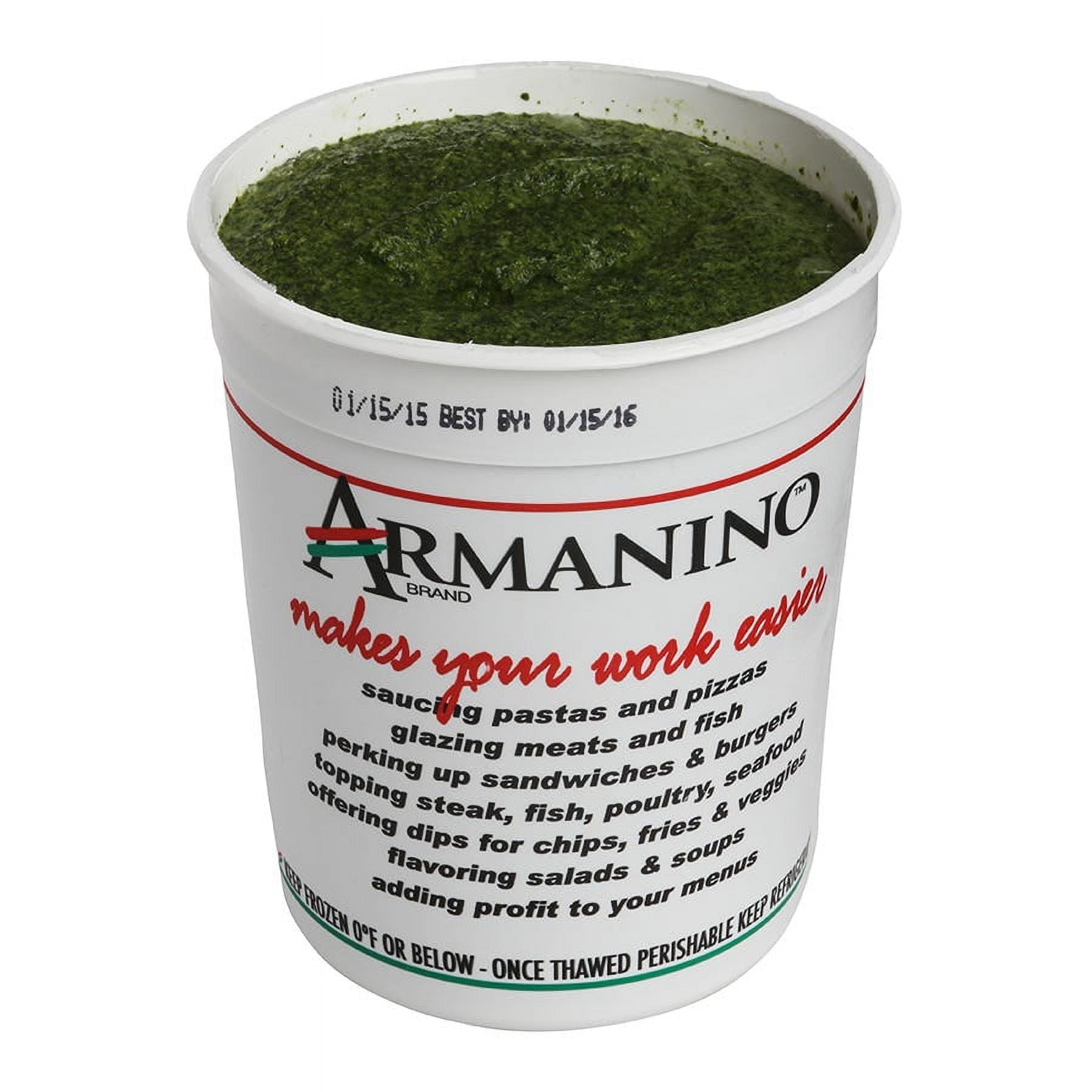 (3 Pack) Armanino Cilantro Frozen Pesto Sauce, 30 oz