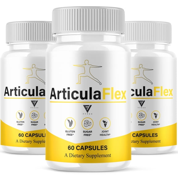 (3 Pack) ArticulaFlex Advanced Formula, Articula Flex Support ArticulaFlex Advanced Formula, Articula Flex Support(180 Capsules)