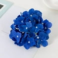 thumbnail image 1 of 3-Pack Artificial Hydrangea Flowers Light Blue for Wreath Making, Cloth Flower Heads for Wedding Display Home Decoration, DIY Floral Arrangement Supplies(Dark Blue), 1 of 7