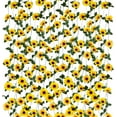 thumbnail image 1 of 3 Pack Artificial Sunflower Garland, 7.5ft/Strand Silk Sunflowers Hanging Vines Flowers with Green Leaves for Room Kitchen Garden Birthday Wedding Baby Shower Party Table Decor Large, 1 of 5