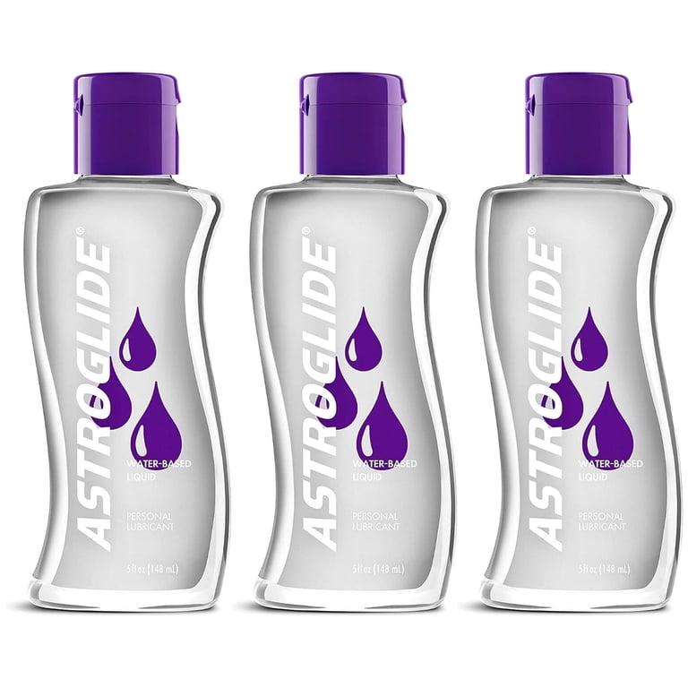 Astroglide Water-Based Feminine Lube, Intimate Gel, Vaginal Moisturizer, 5  oz - 3 Pack - Walmart.com