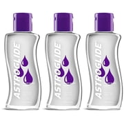 Astroglide Water-Based Personal Lubricant Liquid, Long-Lasting and Not Sticky Formula, 5 fl oz pack of 3