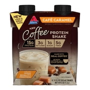 (3 Pack) Atkins Shake,Rtd,Cafe Caramel 4/11 Fz
