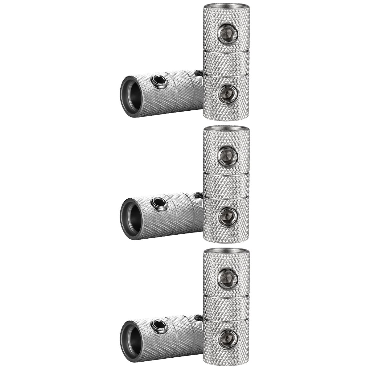 MERRYHAPY 3pcs Silver Audio Terminal Splice Coupler Electrical Contact ...