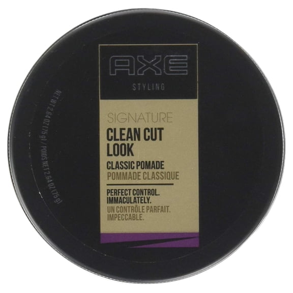 Axe Styling Signature Clean Cut Look Classic Hair Pomade 2.64 oz (Pack of 3)