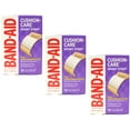 3 Pack BANDAID Bandages Sport Strip Extra Wide 30 Each