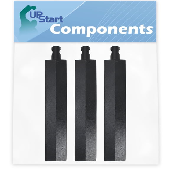 3 Pack BBQ Gas Grill Tube Burner Replacement for Jenn Air 720 0061 Lp, Outback Tungsten, Jenn Air 720 0062 Lp, Jenn Air 720 0061, Jenn Air 720 0150 Lp, 720 0062 - Cast Iron Pipe Burners 15 3/4"