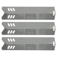 thumbnail image 1 of 3-Pack BBQ Grill Heat Shield Plate Tent Replacement Parts for Uniflame GBC1069WB-C - Compatible Barbeque Stainless Steel Flame Tamer, Guard, Deflector, Flavorizer Bar, Vaporizer Bar, Burner Cover 15", 1 of 3