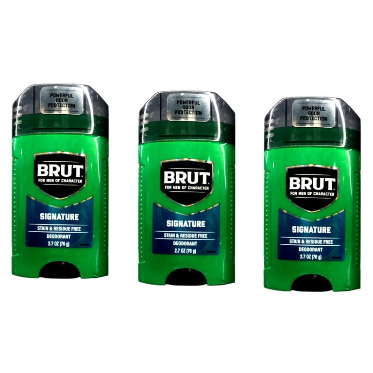 BRUT Original Fragrance Deodorant Stick, Pack, oz Each, 48