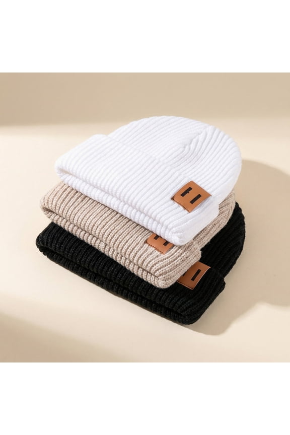 3-Pack Baby Beanies  Soft, Cozy Knit Hats for Newborns and Infants