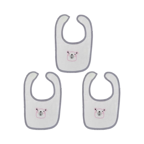 3-Pack Baby Bibs Bear