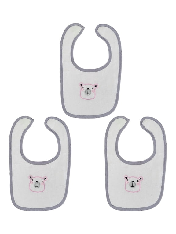 3-Pack Baby Bibs Bear