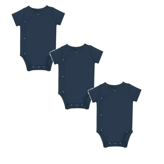 3 Pack Bodysuit Baby Short Sleeve Bodysuits Organic Cotton Romper Pajamas Jumpsuit Clothes 3-6 Months