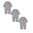 thumbnail image 1 of 3 Pack Bodysuit Baby Long Sleeve Bodysuits Organic Cotton Base Onesie Pajamas Clothes for Girls 12-18 Months, 1 of 5