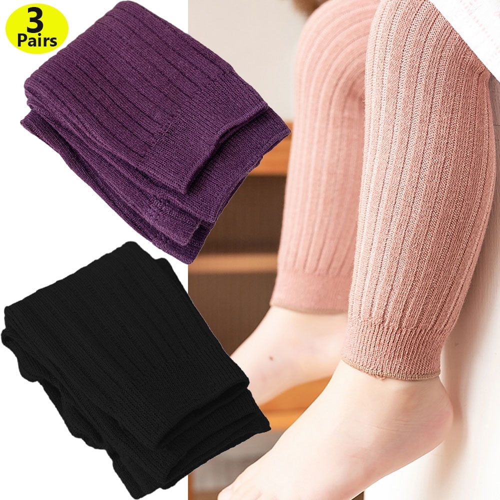 Girls Black Leggings Toddler Kids Baby Girls Cotton Thick Fleece Lined Warm  Leggings Cable Knit Tights for Girls, Black, 6-12 Months : :  Clothing, Shoes & Accessories