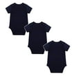 thumbnail image 1 of 3 Pack Baby Girls Boys Bodysuit Baby Short Sleeve Sleeper Organic Cotton Pajamas Romper Jumpsuit Clothes 6-9 Months, 1 of 4