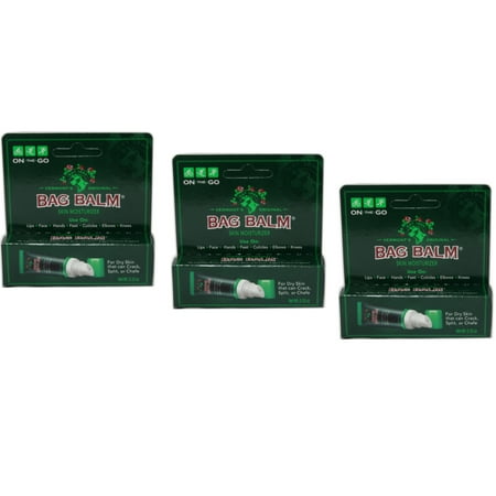 3 Pack Bag Balm On The go Ointment Tube Ultimate Skin Solution 0.33oz Each