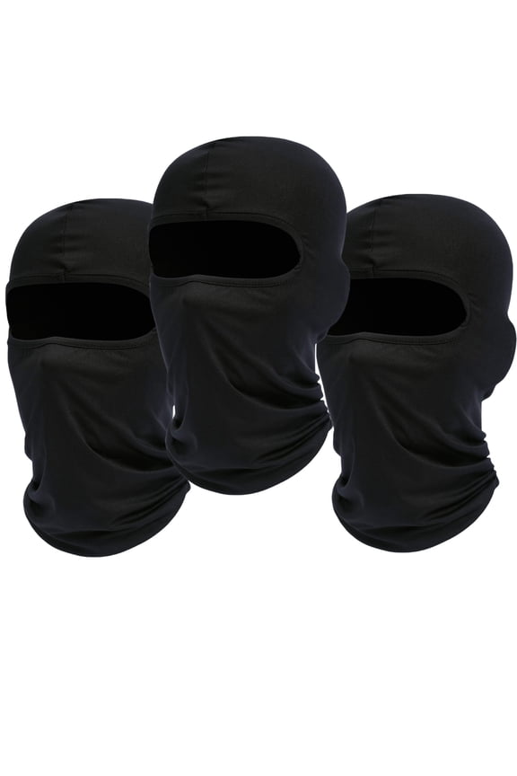 3 Pack Balaclava Face Ski Mask : Full Face Cover Hood Shiesty Masks for Men