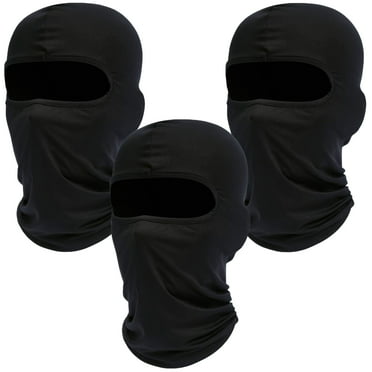 3 Pack Balaclava Ski Mask Cooling Neck Gaiter Full Head Face Mask Face Cover