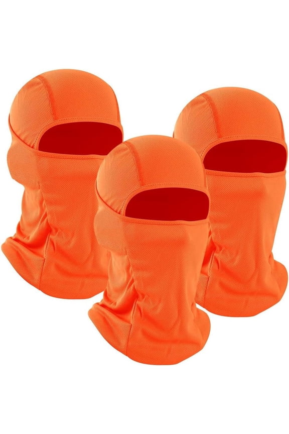 3 Pack Balaclavas Ski Face Mask for Men - Wind-resistant Bandana Full Face Cover Comfort & Breathable for Outdoor Activities