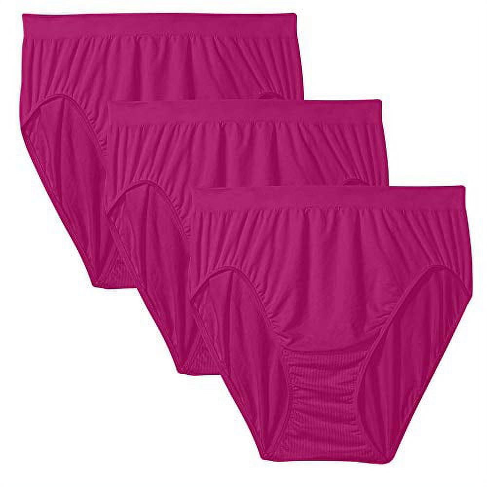 NY Lingerie 3 Pack Comfort Revolution Microfiber Solid Hi-Cut Brief at   Women's Clothing store