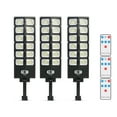 thumbnail image 1 of 3 Pack Baokaler Solar Street Lights Wall Mounted, Super Bright Solar Flood Lights with 504 Light Beads, 3 Lighting Modes and Remote Control, 1 of 8