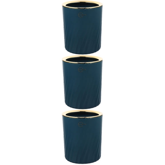 3 Pack Bedside Rubbish Bin Garbage Can Toilet Trash
