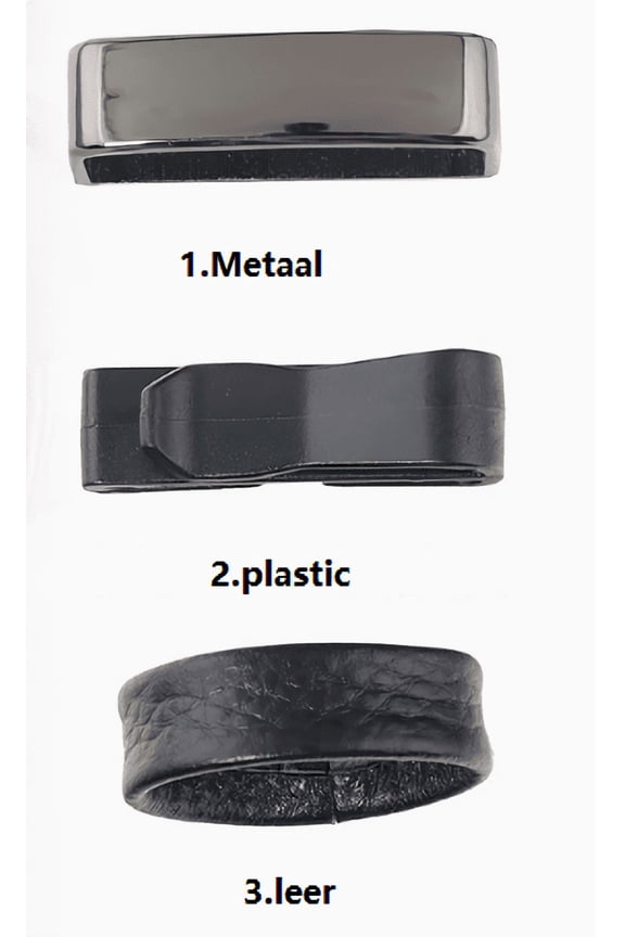 3-Pack Belt Loop Keepers 37-39mm, Replacement Belt Accessories for Men Women