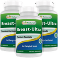 thumbnail image 1 of 3 Pack Best Naturals Breast Ultra 90 Capsules, 1 of 7