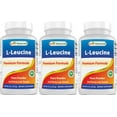thumbnail image 1 of 3 Pack Best Naturals L-Leucine Pure Powder 8 OZ, 1 of 4