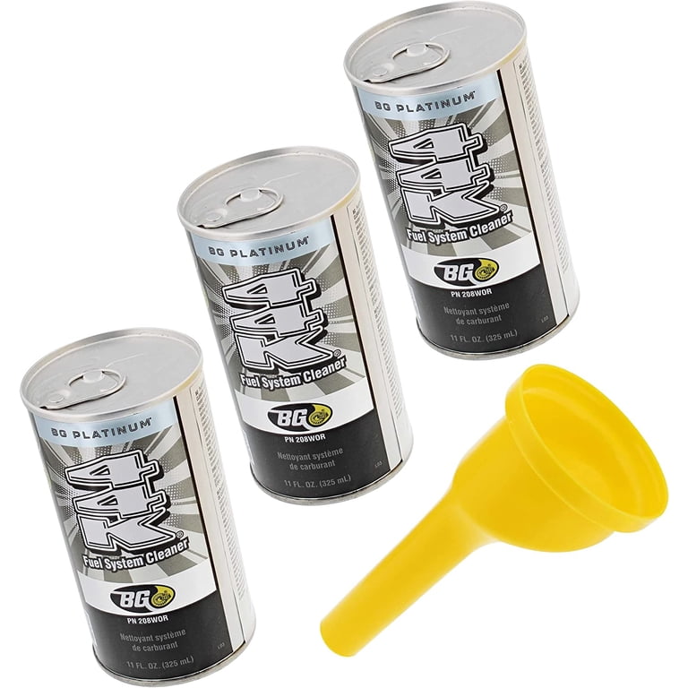 BG44K 燃料システムクリーナー　3缶セット DLLA, Fuel System Cleaner, 11 oz, Treats 20 Gallons - Walmart.com