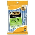 thumbnail image 1 of 3 Pack Bic Round Stic Xtra Life Medium Ballpoint Pen, Blue Ink, 10 Pack, 1 of 1