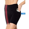 thumbnail image 1 of 3-Pack Biker Shorts for Women with Pocket Body Contour Bike Short for Workout Yoga Running, 1 of 7