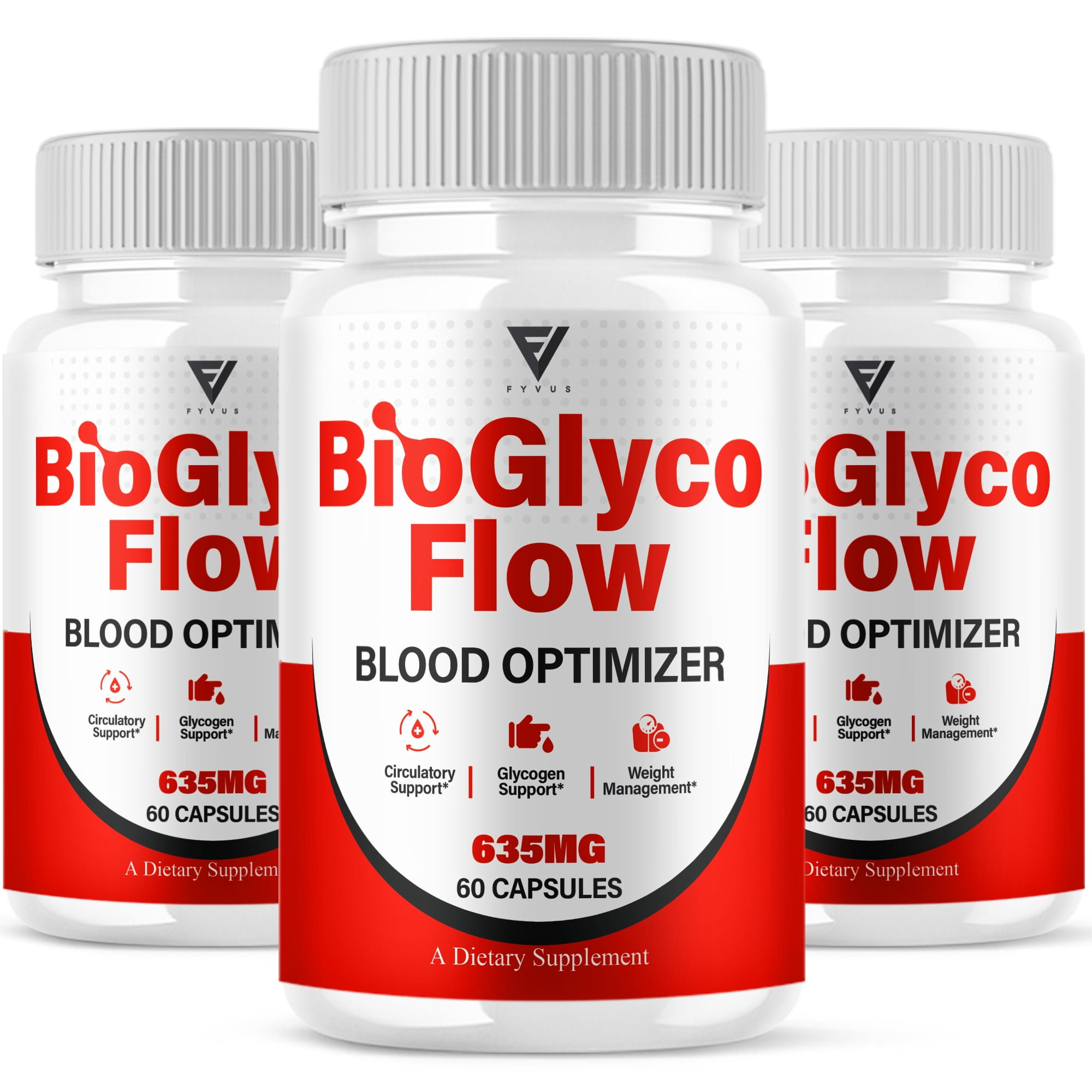 (3 Pack) BioGlyco Flow Pills, BioGlyco Flow Health Management ...