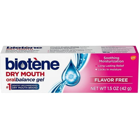 3 Pack Biotene Oral Balance Dry Mouth Moisturizing Gel 1.5 Oz Soothe Oral Tissues Long.