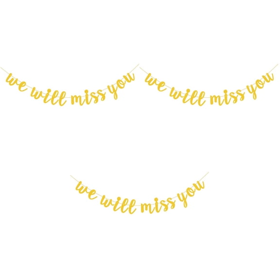 3-Piece Birthday Decoration Set for Women with Golden 'We'll ' Banner, Party Supplies