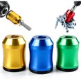 Hexagonal Magnet 3 Pack Bit Magnetizer Ring, Universal Magnetic Screw Ring, 1/4 Inch ...