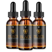 3 Pack Black Sugar Protect Drops, BlackSugarProtect Blood Support 6oz