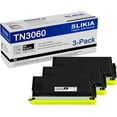 thumbnail image 1 of 3-Pack Black TN3060 Toner Cartridge: Compatible TN3060 TN-3060 Replacement for Brother DCP-8020 8025D 8040 8045DN HL-1650NPLUS 1670N 1850 1870n 5170DNLT MFC-8120 8220 8420 8820DN 8840DN Printer, 1 of 6