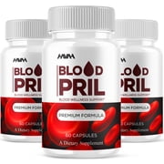 3 Pack Blood Pril Blood Wellness Pills, BloodPril Premium Support 180 Capsules