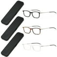thumbnail image 1 of 3 Pack Blue Light Blocking Reading Glasses Ultralight Presbyopic Glasses Ultra-thin Readers with Box, 1 of 3