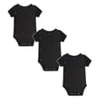 thumbnail image 1 of 3 Pack Baby Boys Girls Bodysuit Baby Short Sleeve Sleeper Cotton Pajamas Romper Jumpsuit Preemie Sleepers 3-6 Months, 1 of 4