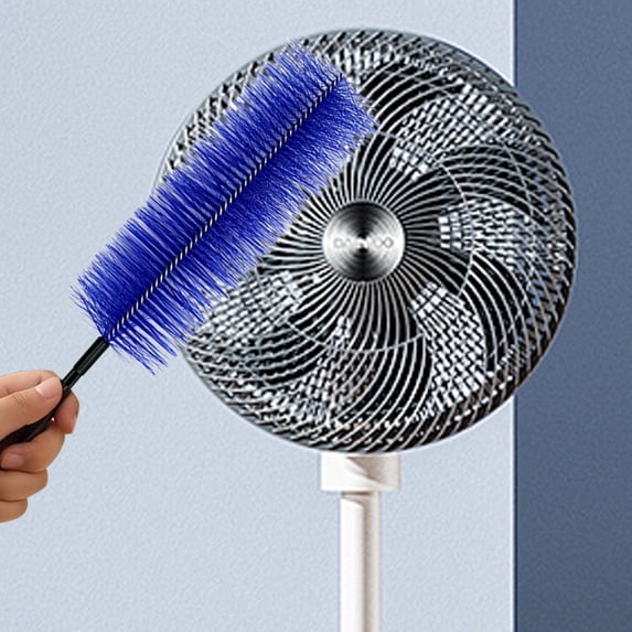 Multi-Purpose Bendable Dust Removal Brush Washable Reusable Cleaner for Fan Vents Shutters Home & Car Fan Dust Cleaning,