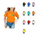 thumbnail image 1 of 3 Pack Boys Long Sleeve Shirts Girls Cotton Crewneck T-Shirts Kids Basic Soft Long Sleeve Tees Top 5-13 Years, 1 of 4