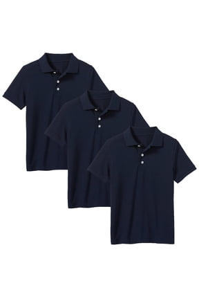 3-Pack Boys School Uniform Polo (Little Boys & Big Boys)