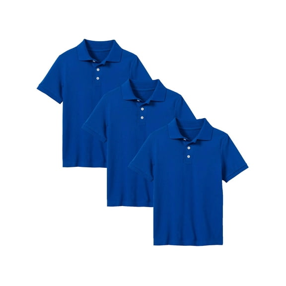 3-Pack Boys School Uniform Polo (Little Boys & Big Boys)
